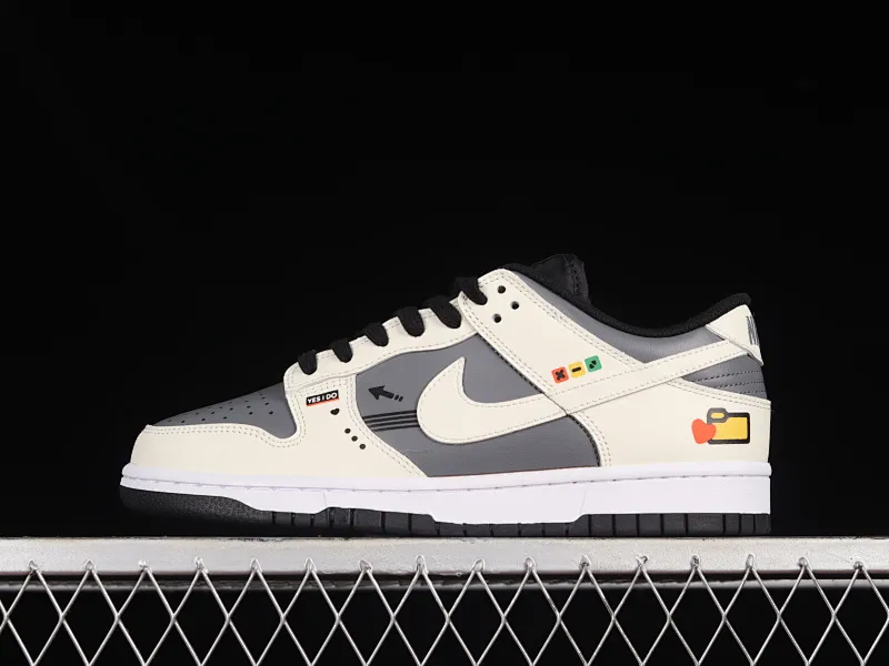 All Categories Nk SB Dunk Series Nk SB Dunk Low Low-top Sneakers Nk Dunk low "Video Game" Video Game Theme SB Smashing Backboard Fashion Casual Sneakers DD8012-006